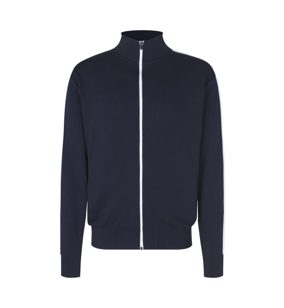 Sweat cardigan | kontrast