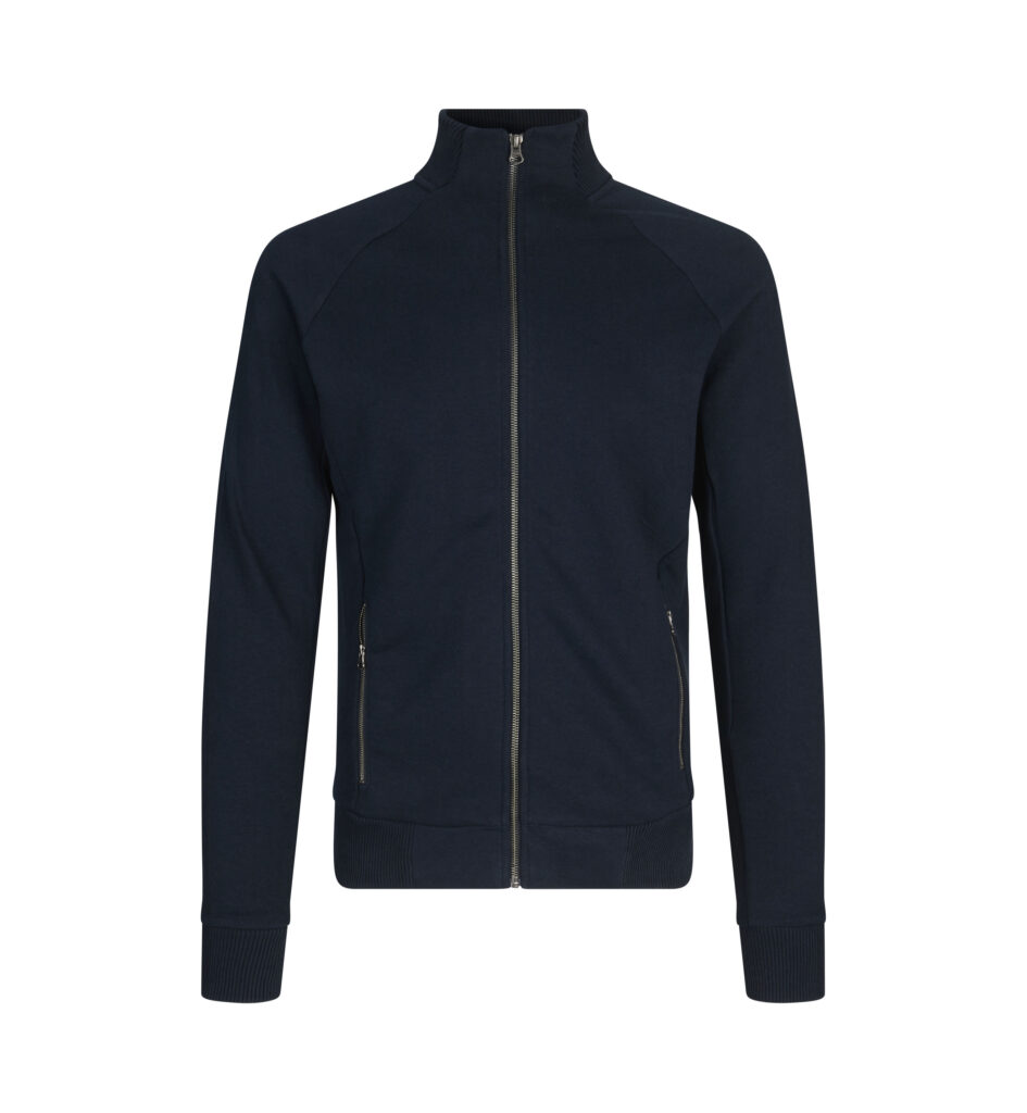 Sweat cardigan | zip
