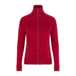 Sweat cardigan | zip | dame