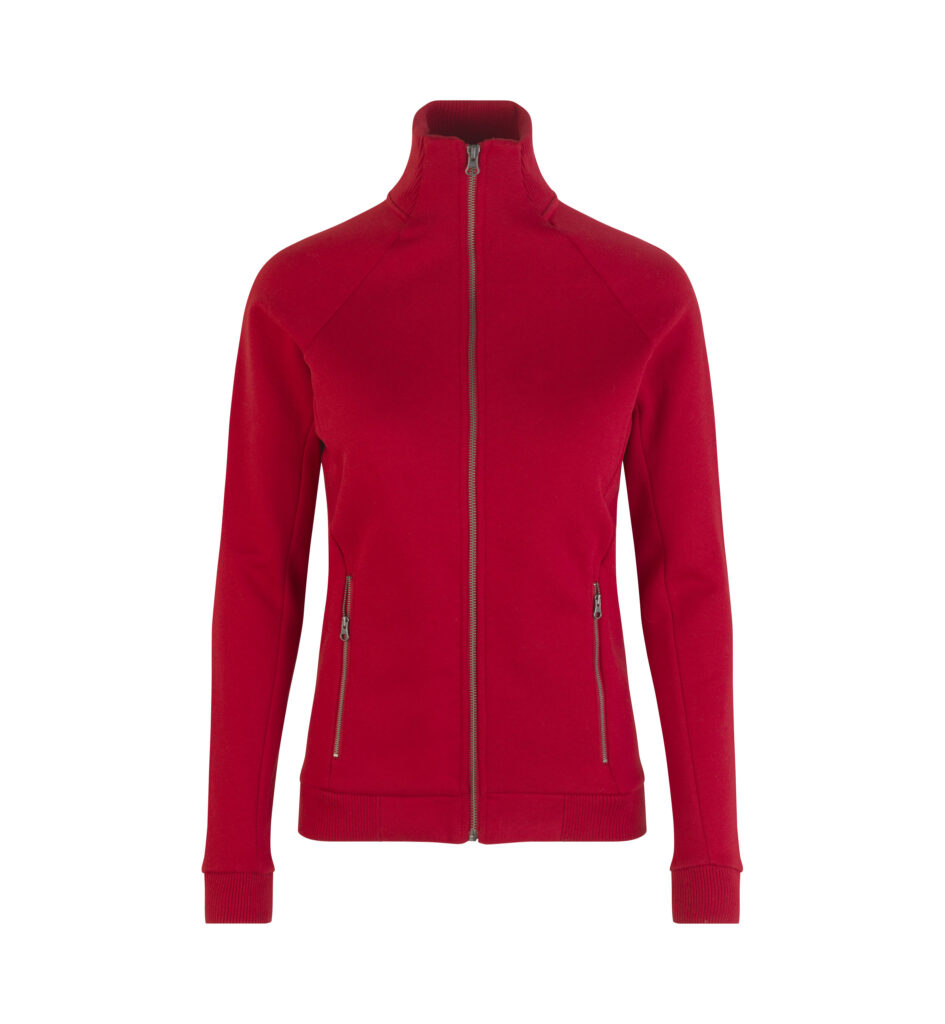 Sweat cardigan | zip | dame
