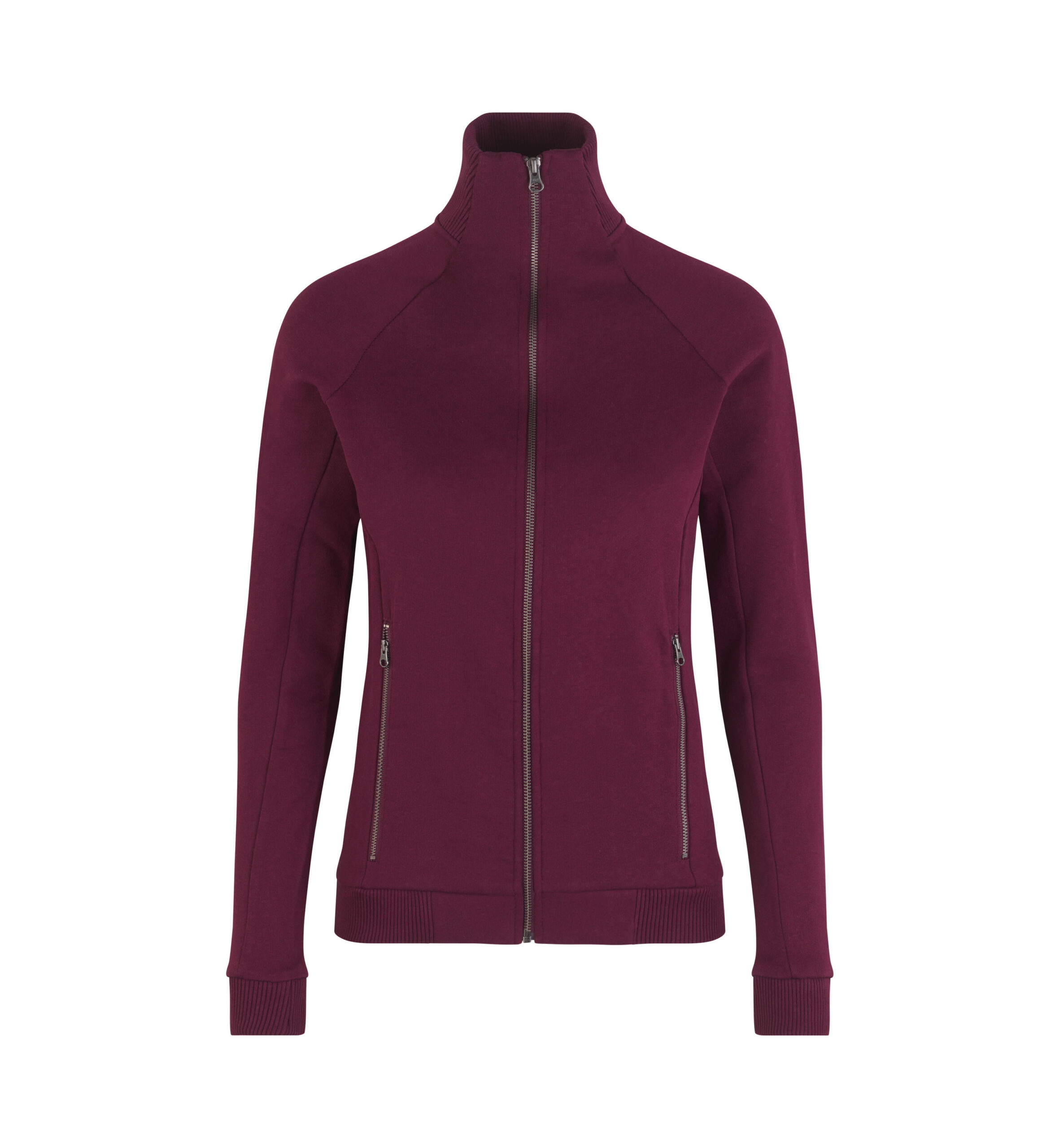 Sweat cardigan | zip | dame