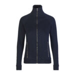 Sweat cardigan | zip | dame