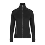 Sweat cardigan | zip | dame
