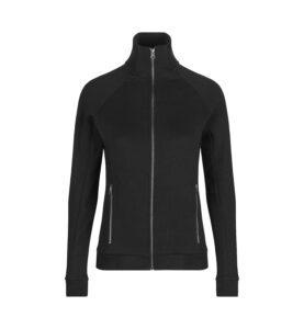 Sweat cardigan | zip | dame
