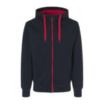 Sweat cardigan | bonded