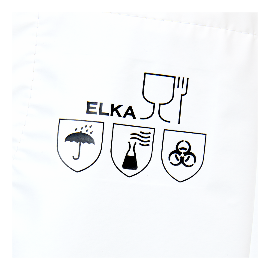 ELKA FOOD Forklæde m/ringe til seler G&G