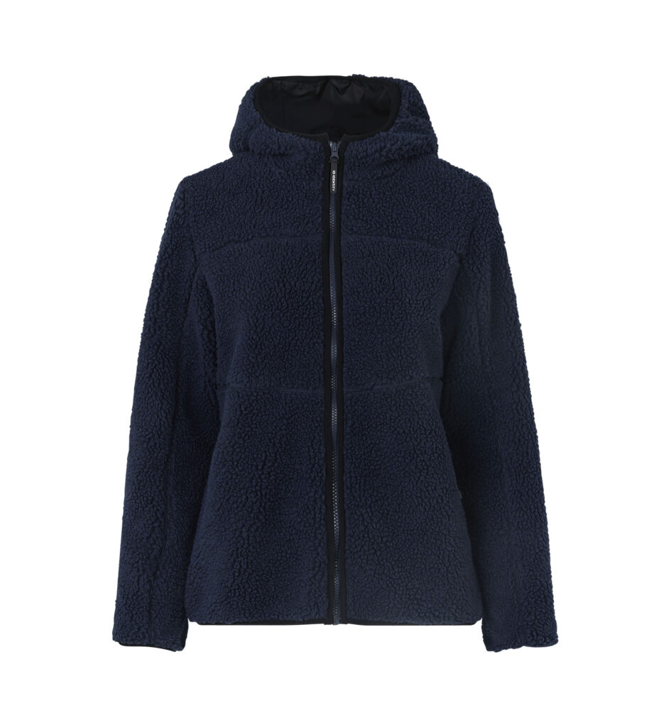Pile fleece jakke | dame