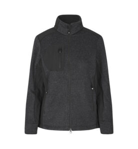 Cardigan | strikfleece | dame