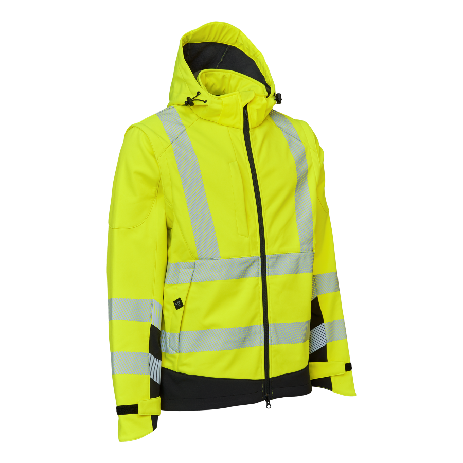 Visible Xtreme Softshell Jakke med aftagelige ærmer