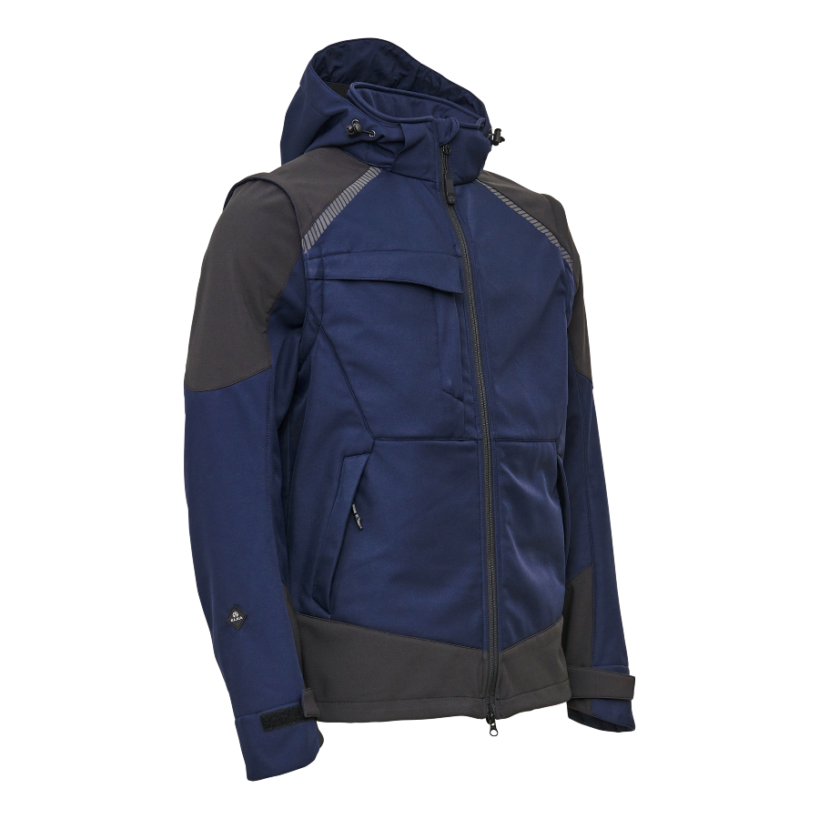 Working Xtreme Softshell Jakke med aftagelige ærmer