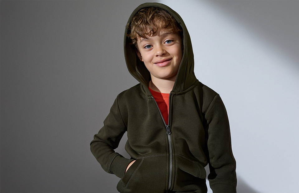 CORE zip hoodie | børn