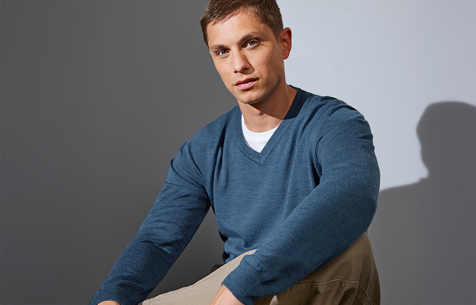 SEVEN SEAS The knit | v-neck