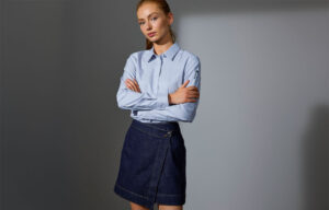 SEVEN SEAS Poplin | stretch | dame