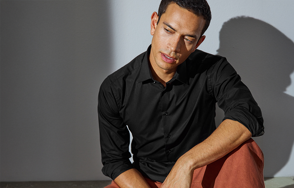 SEVEN SEAS Poplin | slim