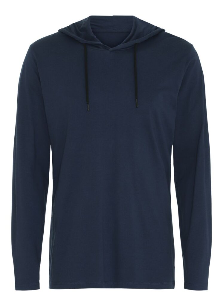 ST411 – Hooded Tee LS
