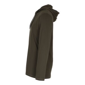 ST411 – Hooded Tee LS