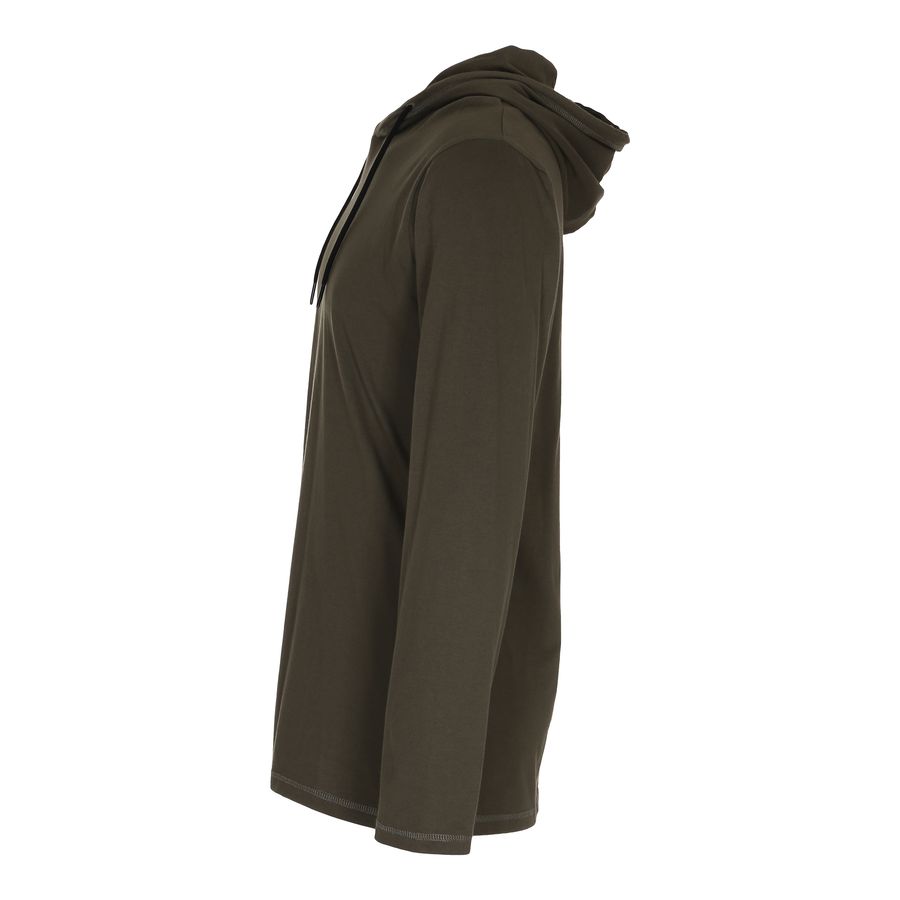 ST411 – Hooded Tee LS