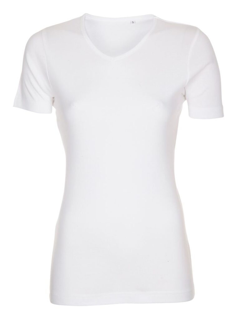 ST602 – Lady Cotton V-neck
