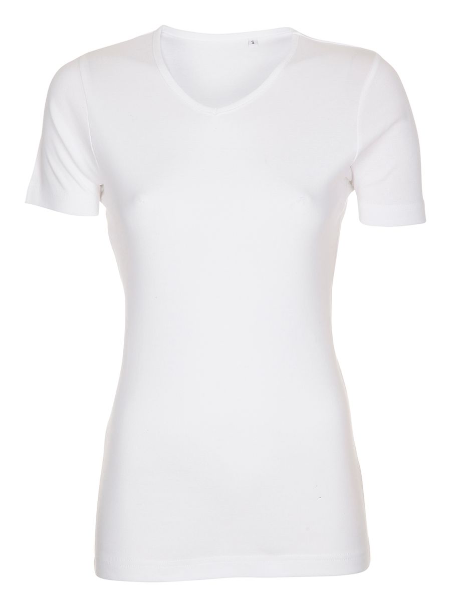ST602 – Lady Cotton V-neck