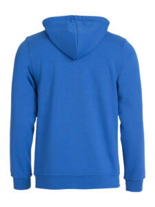 Basic Hoody Full Zip - Kongeblå