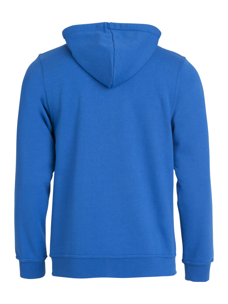 Basic Hoody Full Zip - Kongeblå