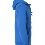 Basic Hoody Full Zip - Kongeblå
