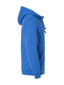 Basic Hoody Full Zip - Kongeblå