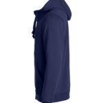 Basic Hoody Full Zip - dansk marineblå
