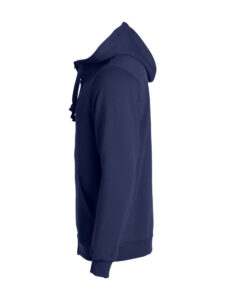 Basic Hoody Full Zip - dansk marineblå
