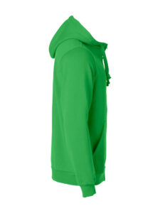 Basic Hoody Full Zip - æble grøn