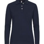 Stretch Premium Polo L/S Women