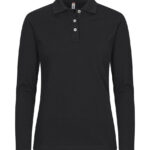 Stretch Premium Polo L/S Women