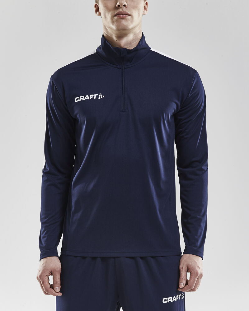 Progress Halfzip Ls Tee M