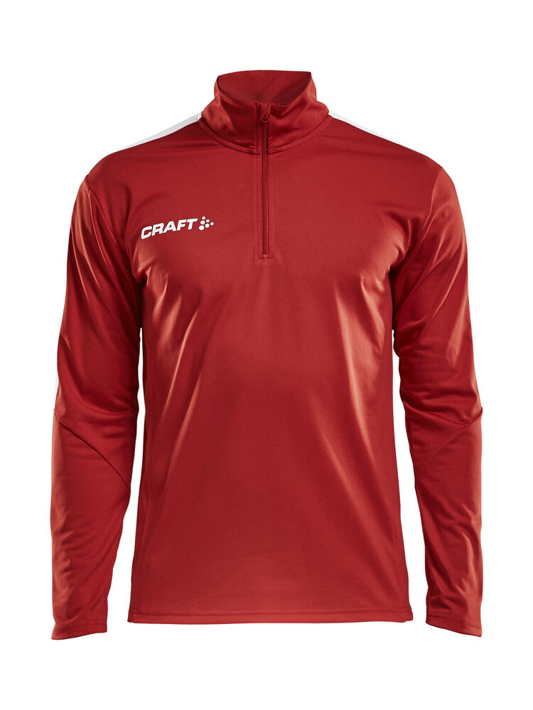 Progress Halfzip Ls Tee M