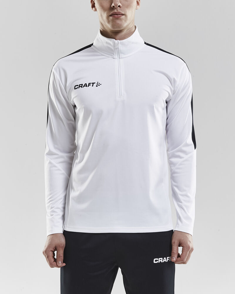 Progress Halfzip Ls Tee M
