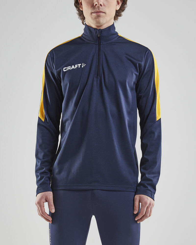 Progress Halfzip Ls Tee M