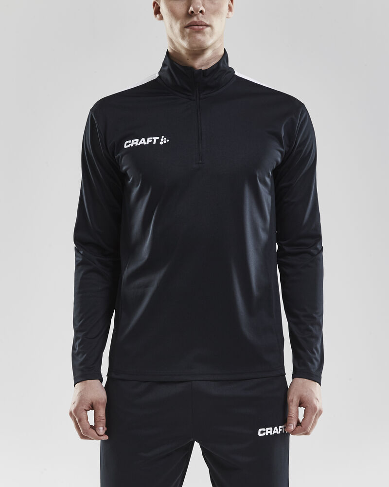 Progress Halfzip Ls Tee M