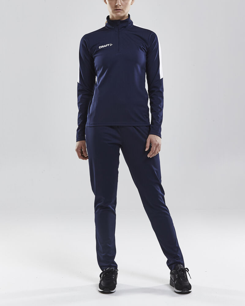 Progress Halfzip Ls Tee W