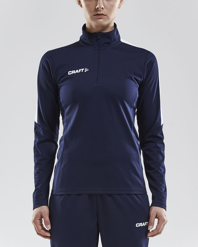 Progress Halfzip Ls Tee W