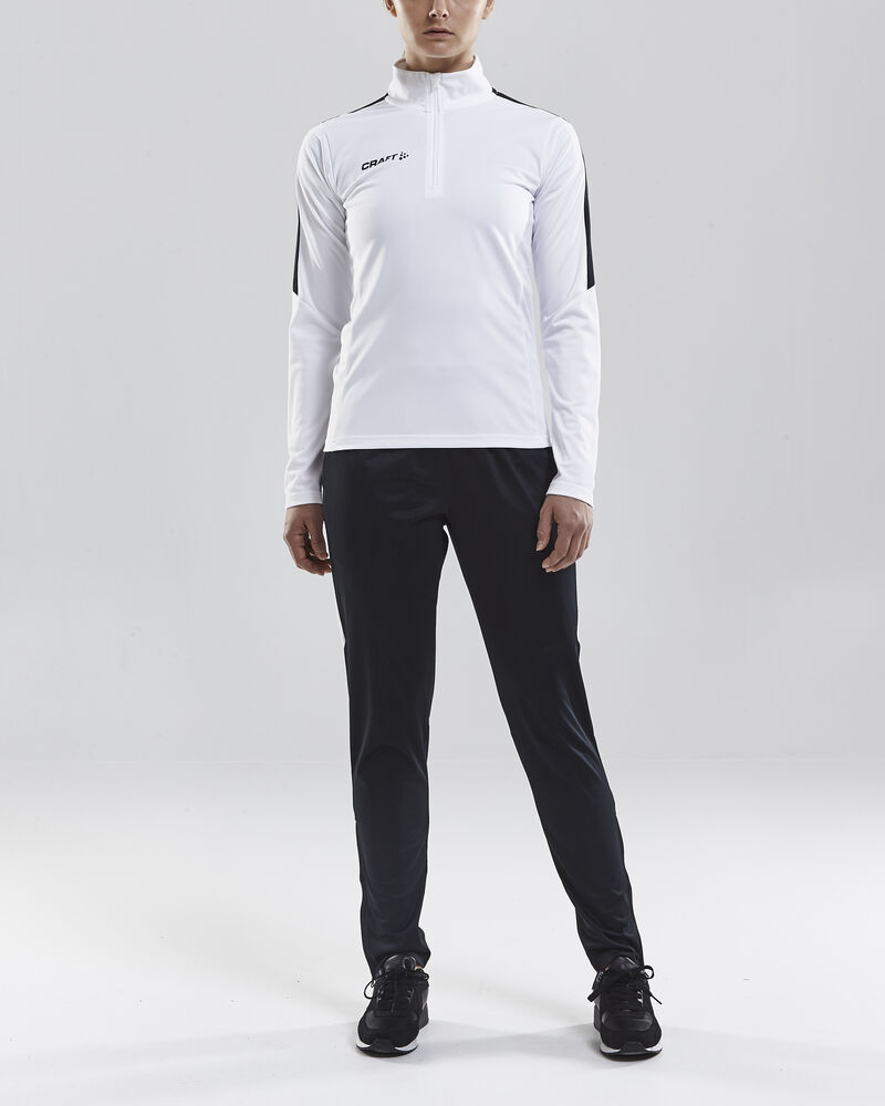 Progress Halfzip Ls Tee W