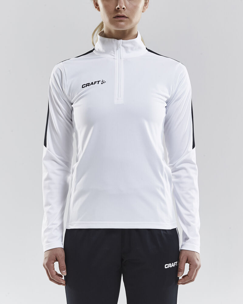 Progress Halfzip Ls Tee W