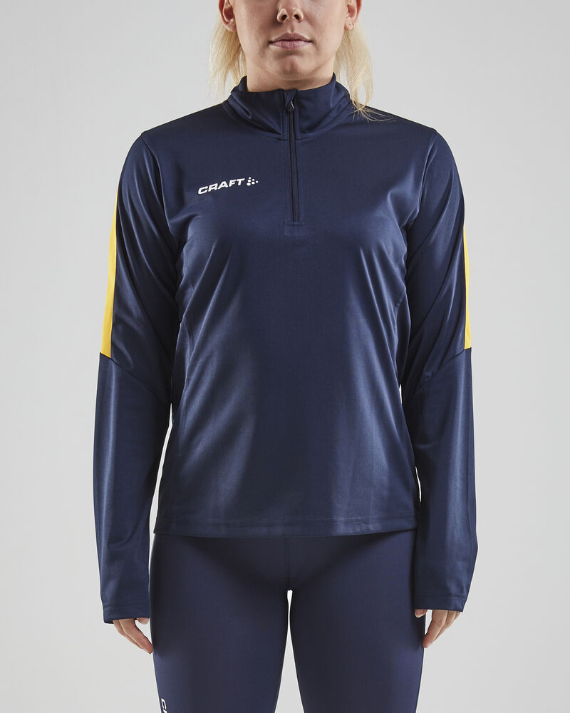 Progress Halfzip Ls Tee W