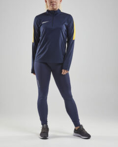 Progress Halfzip Ls Tee W
