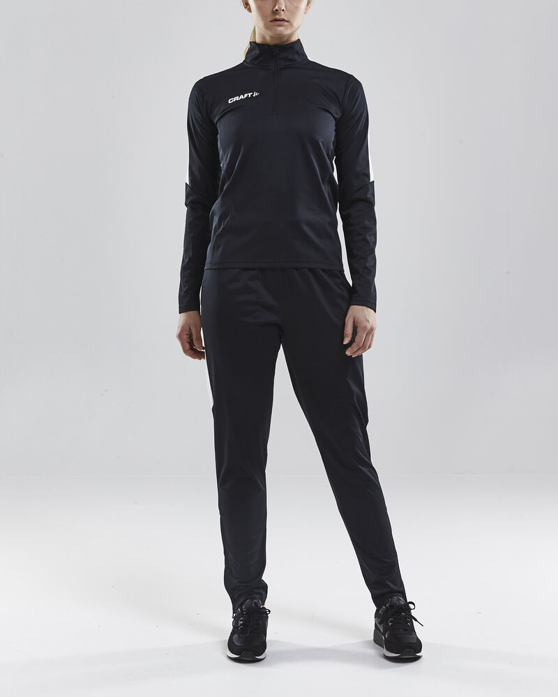 Progress Halfzip Ls Tee W