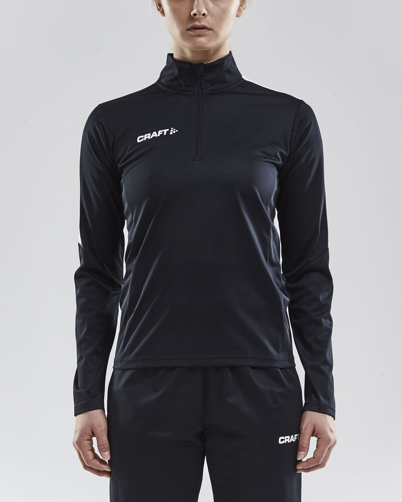 Progress Halfzip Ls Tee W