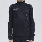Progress Halfzip Ls Tee Jr