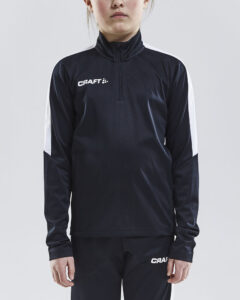 Progress Halfzip Ls Tee Jr