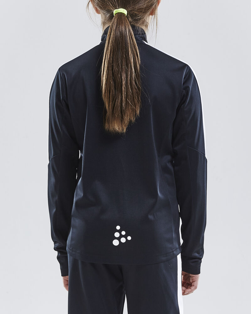 Progress Halfzip Ls Tee Jr