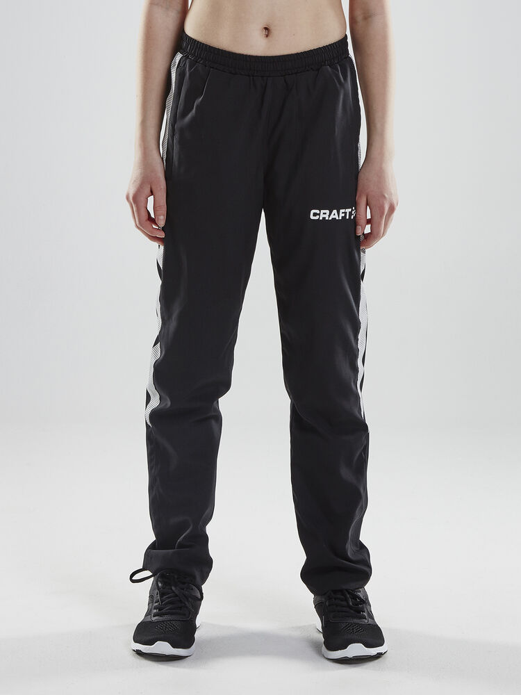 Pro Control Woven Pants Jr - Black / White