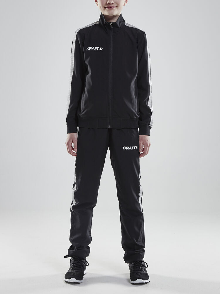 Pro Control Woven Pants Jr - Black / White